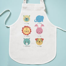 Load image into Gallery viewer, Be Kind Be Strong Be Caring Animal Apron