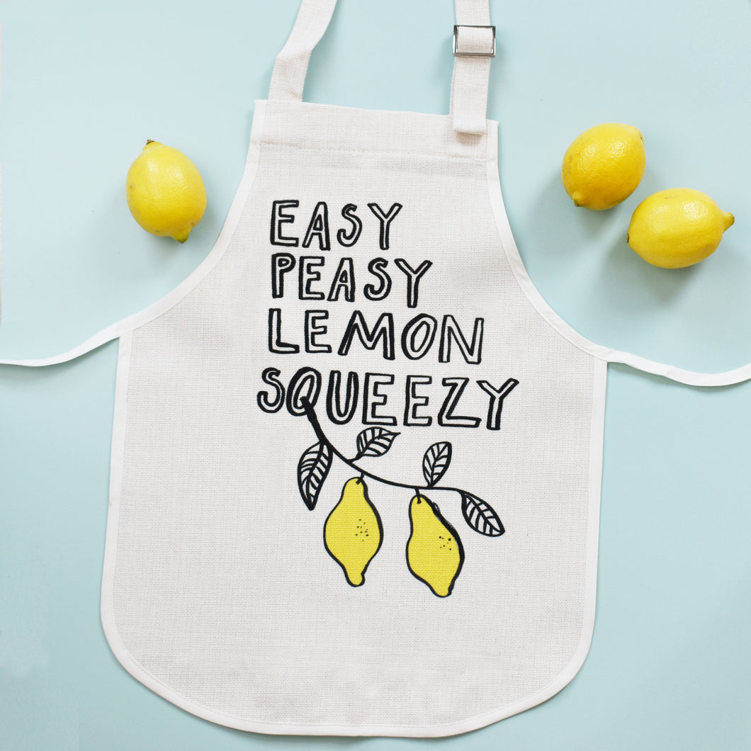 Easy Peasy Lemon Squeezy Apron