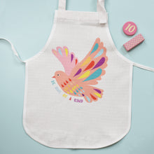 Load image into Gallery viewer, Rainbow Bird Children's Apron