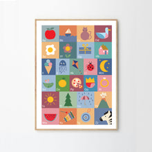 Load image into Gallery viewer, Children's Educational Alphabet Print