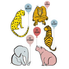 Load image into Gallery viewer, Animal With Balloons Cushion