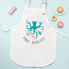 Load image into Gallery viewer, Bon Appetit Octopus Apron