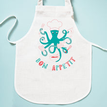 Load image into Gallery viewer, Bon Appetit Octopus Apron