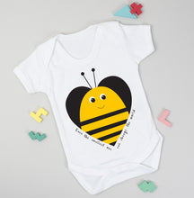 Load image into Gallery viewer, Bee Heart Babygrow