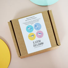 Load image into Gallery viewer, Bird Collection Set Of Four Coasters