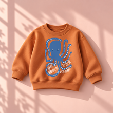 Load image into Gallery viewer, Go With The Flow Octopus Sweatshirt
