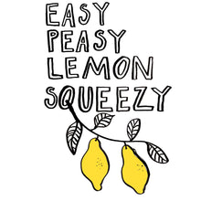 Load image into Gallery viewer, Copy of Easy Peasy Lemon White T Shirt
