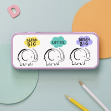 Load image into Gallery viewer, Dream Big Elephant Pencil Case