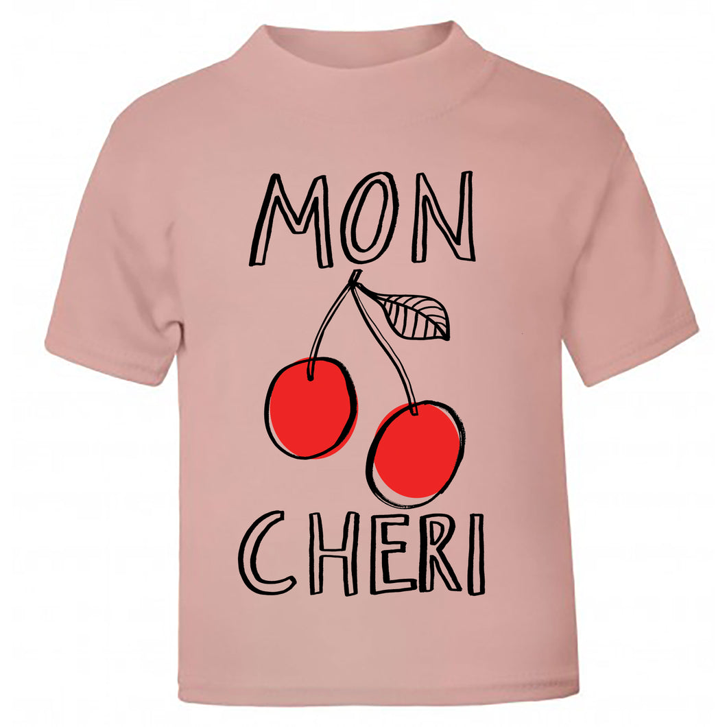 Mon Cheri Dusky Pink T Shirt