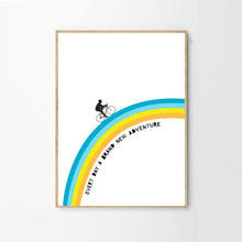 Load image into Gallery viewer, Cycling Rainbow Print