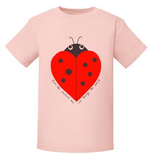 Load image into Gallery viewer, Ladybird Dusky Pink T-shirt