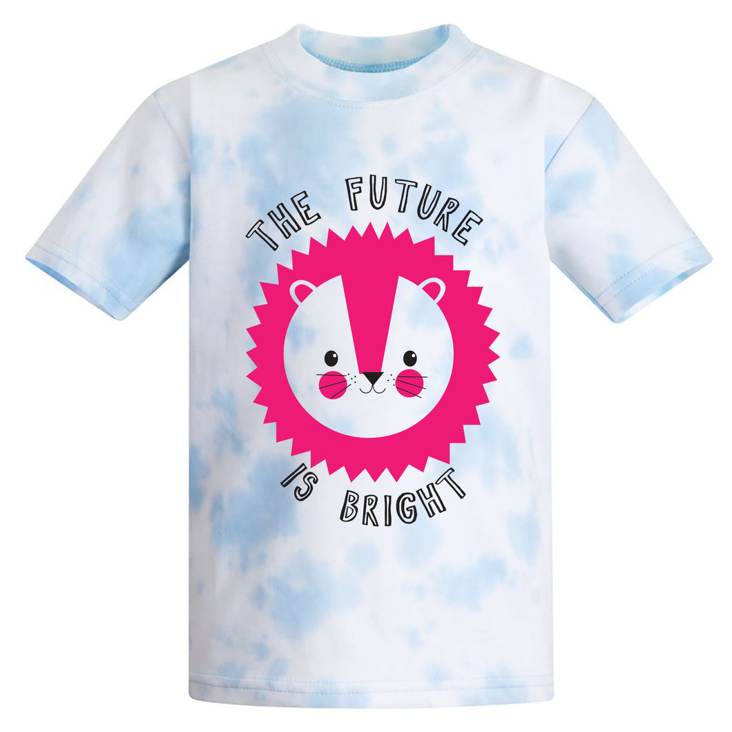 The Future Is Bright Tie Dye T Shirt