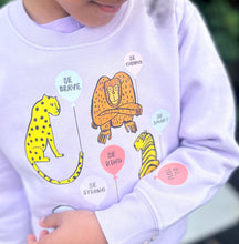 Load image into Gallery viewer, Animal Balloon Lilac Sweatshirt