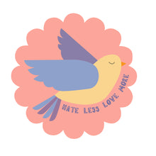 Load image into Gallery viewer, Fear Less Hope More Bird Coasters