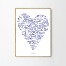 Load image into Gallery viewer, Mum Means Love In Every Language Print