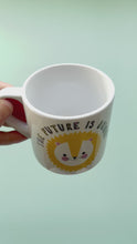 Load and play video in Gallery viewer, The Future Is Bright Children&#39;s Mug
