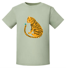 Load image into Gallery viewer, Tiger Friend Sagre Green T-shirt