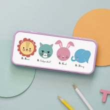 Load image into Gallery viewer, Animals Personalities Children's Pencil Case