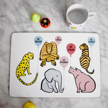 Load image into Gallery viewer, Animal Balloon Children's Placemat
