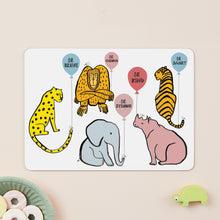 Load image into Gallery viewer, Animal Balloon Children&#39;s Placemat
