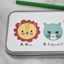 Load image into Gallery viewer, Animals Personalities Children's Pencil Case