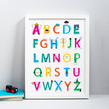 Load image into Gallery viewer, Alphabet Of Emotions Print
