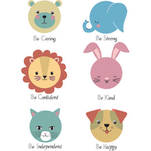 Load image into Gallery viewer, Colourful Animal Personality Print