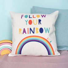 Load image into Gallery viewer, Follow Your Rainbow Cushion