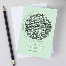 Load image into Gallery viewer, 'The Best Dad In The World' Card