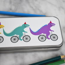Load image into Gallery viewer, Children's Dinosaur Personalised Pencil Case