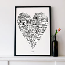 Load image into Gallery viewer, Home Is Where The Heart Is Print

