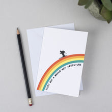 Load image into Gallery viewer, Adventure Skiing Card