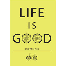 Load image into Gallery viewer, Enjoy The Ride Life Is Good Card