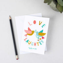 Load image into Gallery viewer, Romantic Love & Laughter Card
