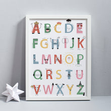 Load image into Gallery viewer, Alphabet Of Emotions Print