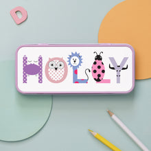 Load image into Gallery viewer, Children's Personalised Name Pencil Case - Various Colours