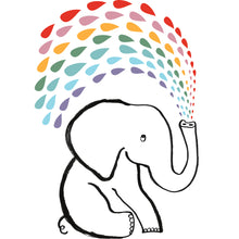 Load image into Gallery viewer, Elephant Rainbow Greeting Card