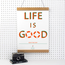 Load image into Gallery viewer, Seas The Day - Life Is Good Print
