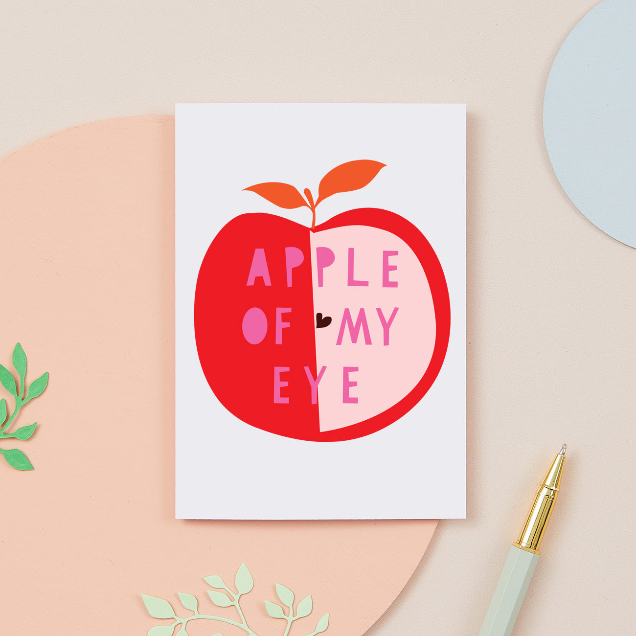 Apple Of My Eye' Card – Karin Åkesson