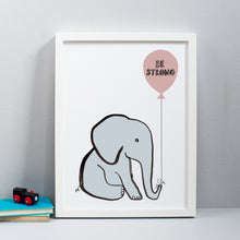Load image into Gallery viewer, Elephant Balloon Print