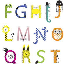 Load image into Gallery viewer, Animal Alphabet Print