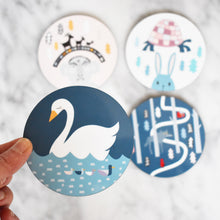 Load image into Gallery viewer, Classic Fables Set Of Four Coasters