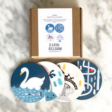 Load image into Gallery viewer, Classic Fables Set Of Four Coasters