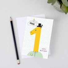 Load image into Gallery viewer, Number Birthday Card 1-9 years