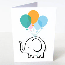 Load image into Gallery viewer, Elephant Celebration Card
