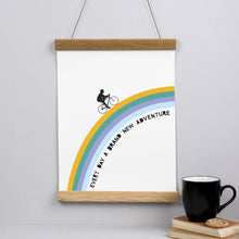Load image into Gallery viewer, Cycling Rainbow Print