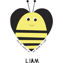 Load image into Gallery viewer, Personalised Bee Print