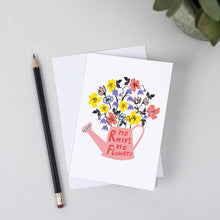 Load image into Gallery viewer, No Rain No Flowers Greeting Card