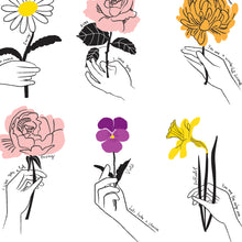 Load image into Gallery viewer, Say It With Flowers Floriography Print
