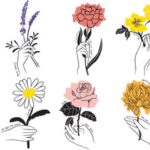 Load image into Gallery viewer, Say It With Flowers Floriography Print